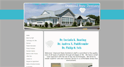 Desktop Screenshot of diamondstatedentistry.com